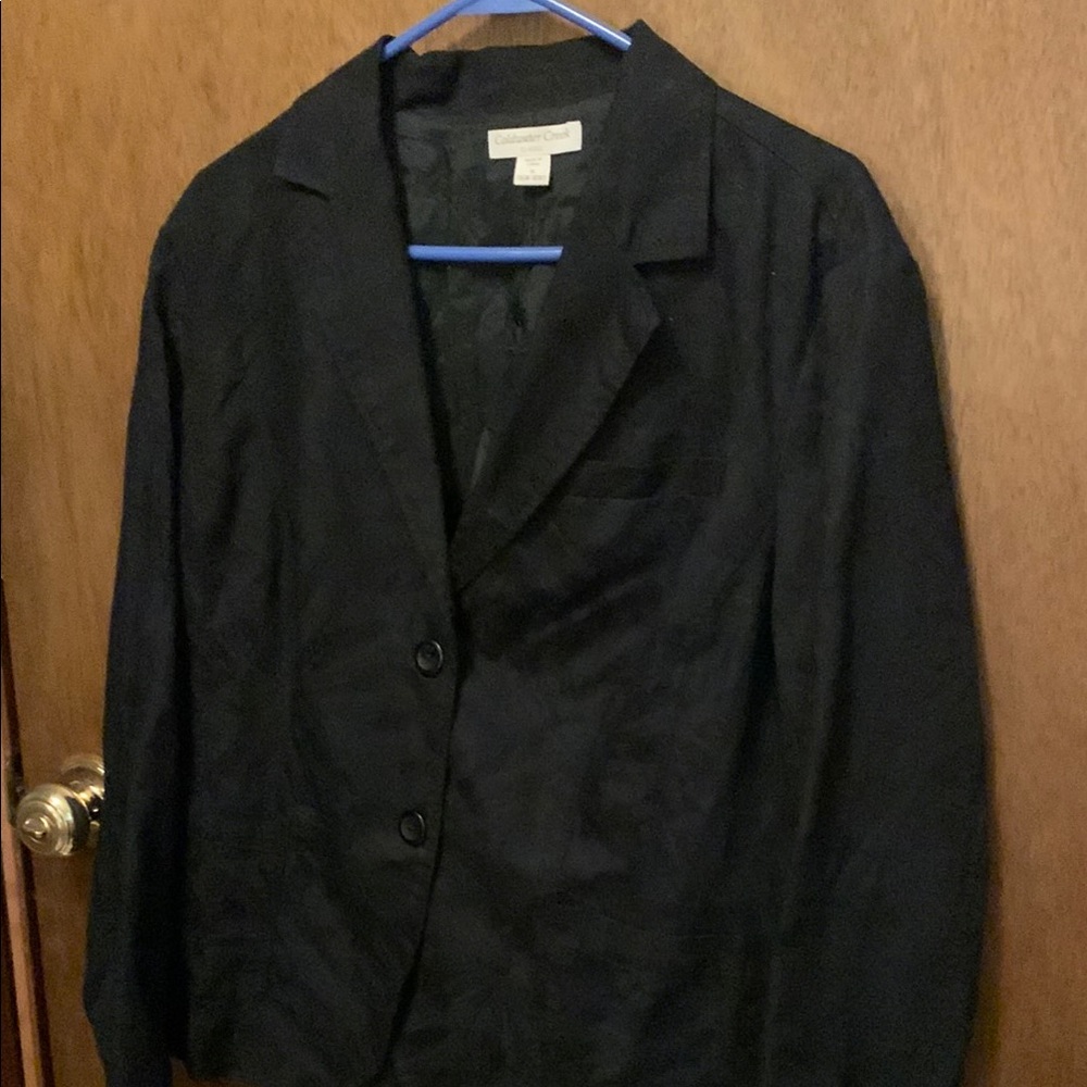 Coldwater Creek Black Blazer